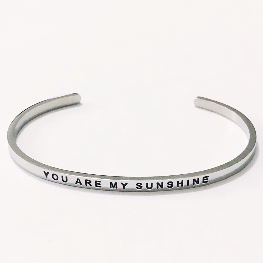 “You Are amy Sunshine” bangle
